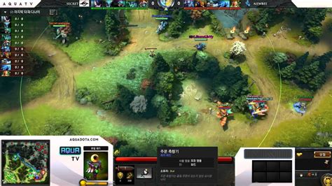 Marstv Dota League Newbee Vs Team Secret Youtube