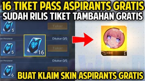 Sudah Rilis Total Tiket Aspirant Gratis Misi Quest Ronde Event