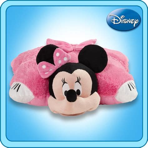 Pillow Pets Authentic Disney 18 Minnie Mouse Folding Plush Pillow