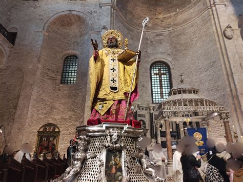 Festa Di San Nicola A Bari Da Domani L Esposizione Della Statua