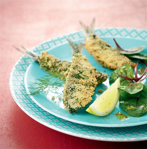 Recette sardines panées croustillantes Marie Claire