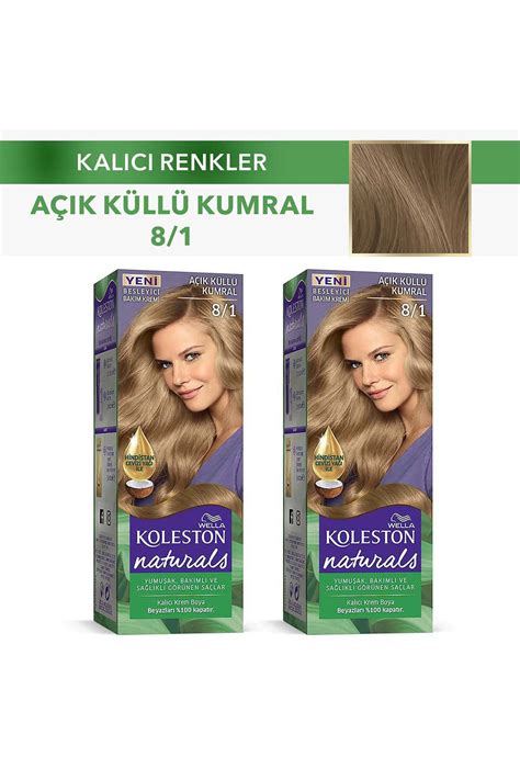 Wella Koleston Naturals Sa Boyas A K K Ll Kumral X Adet