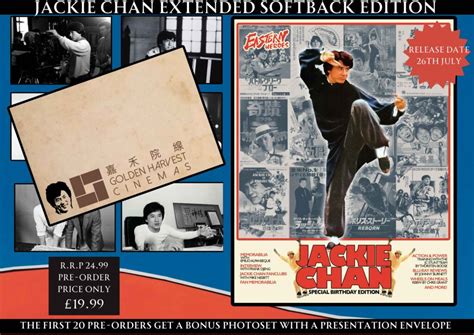 Eastern Heroes Jackie Chan Special Softback With Exclusive J C