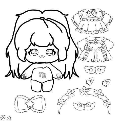 Sketch Chibi Doll B P B T L M T Thu T B P B Gi Y