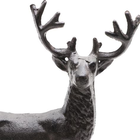 Cast Metal Reindeer Figure Ebth