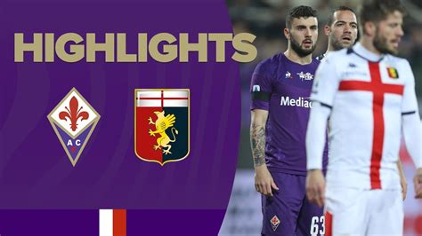 ACF Fiorentina V Genoa 0 0 MATCH HIGHLIGHTS 2019 20 SERIE A YouTube