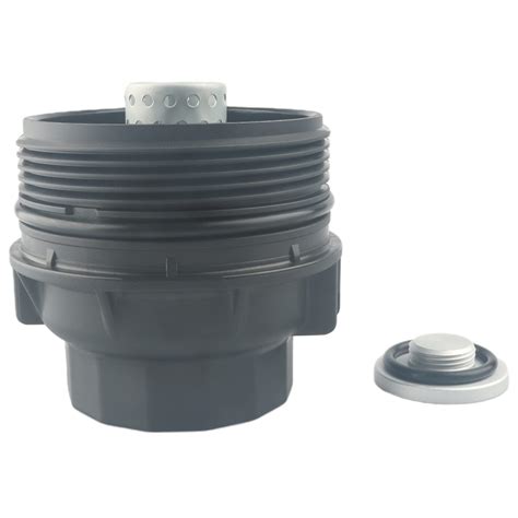 Oil Filter Housing Cap Assembly With Oil Plug Replace