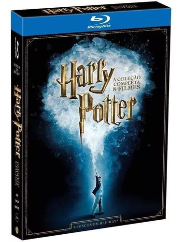 Box Blu ray Harry Potter Coleção Completa 8 Discos Parcelamento sem juros