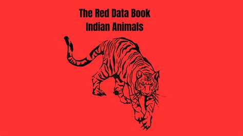 The Red Data Book FlipBook By Kritika087 Issuu