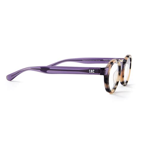 Loïs Mauve And Grey Tortoise Reading Glasses French Kiwis