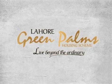 Green Palms Lahore Prices Payment Plan Map Plot For Sale