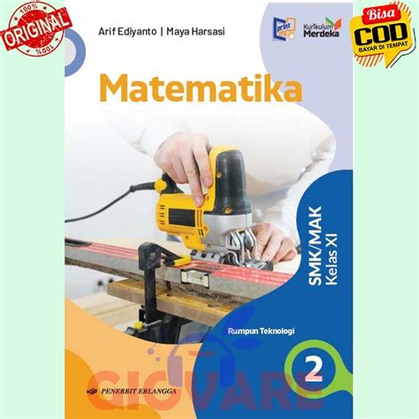 Jual Buku Matematika Kelas Erlangga Kurikulum Merdeka Matematika