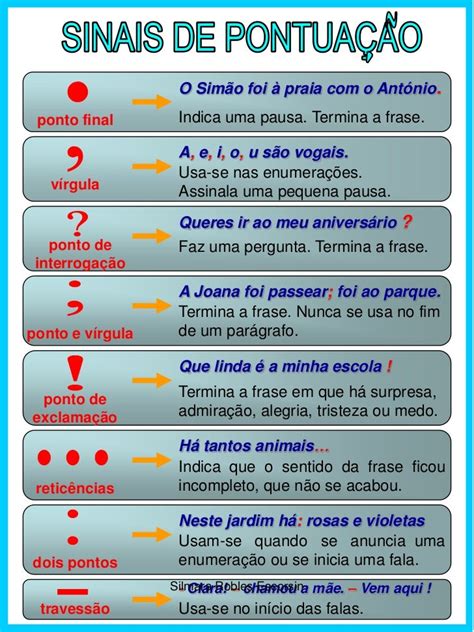 Frases e tipos de frases