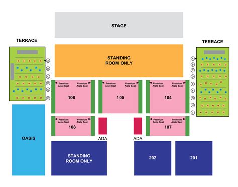 Seating Chart Musikfest