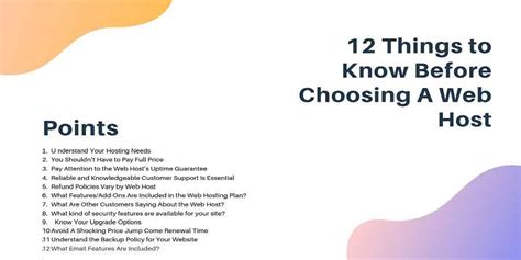 12 Things To Know Before Choosing Web Host From WebHostingOnedollar