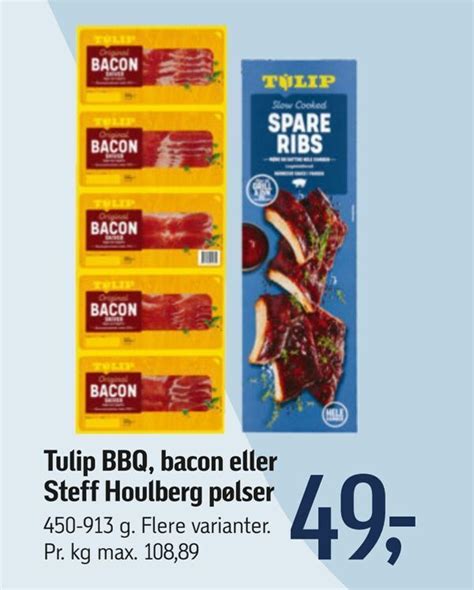 Tulip Bbq Bacon Eller Steff Houlberg P Lser Tilbud Hos F Tex