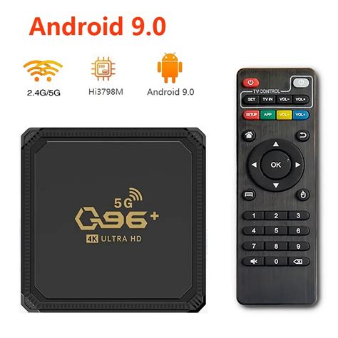 2021 Q96 Smart Tv Box For Huawei Hisilicon Core 2 4g 5g Dual Wifi