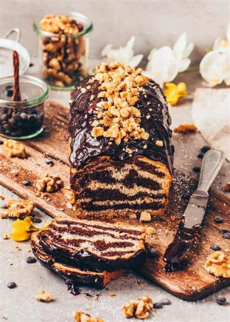 Zebra Cake Vegan Marble Cake Bianca Zapatka Recipes