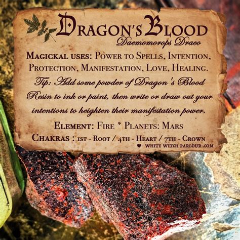 DRAGON'S BLOOD RESIN APOTHECARY. All Natural Incense. For Manifestatio ...