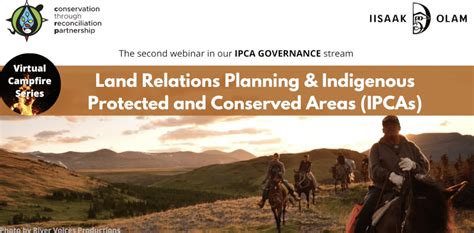 Land Relations Planning And Indigenous Protected And Conserved Areas