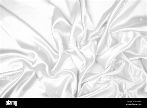 white satin fabric texture background Stock Photo - Alamy