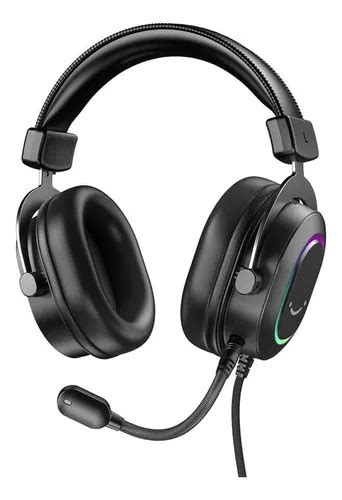 Auriculares Para Juegos Fifine H Rgb Usb Con Controladores Negros