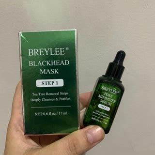 Jual Breylee Blackhead Remover Mask Step Masker Hidung Shopee Indonesia