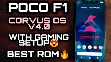 Poco F Corvus Os Another Best Gaming Rom And Setup Youtube