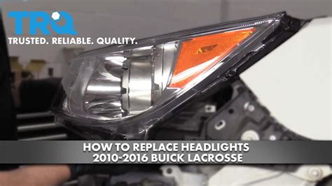 How To Replace Headlights 2010 2016 Buick LaCrosse YouTube