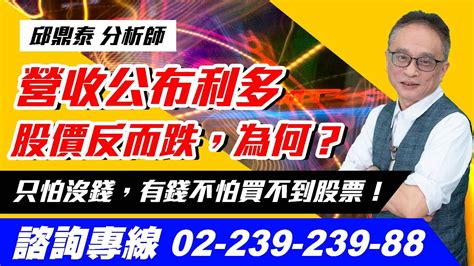 理周tv 20230407盤後 邱鼎泰 台股鑫攻略／營收公布利多股價反而跌，為何？只怕沒錢，有錢不怕買不到股票！ Youtube