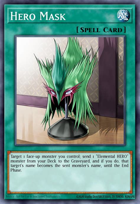 Hero Mask Yu Gi Oh Card Database Ygoprodeck