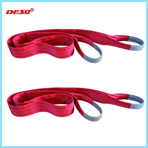 Wholesale Lifting Web Sling 5t 3m Polyester Flat Round Lifting Webbing