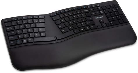 Kensington Pro Fit Ergonomic Wireless Keyboard, Bluetooth - Black ...