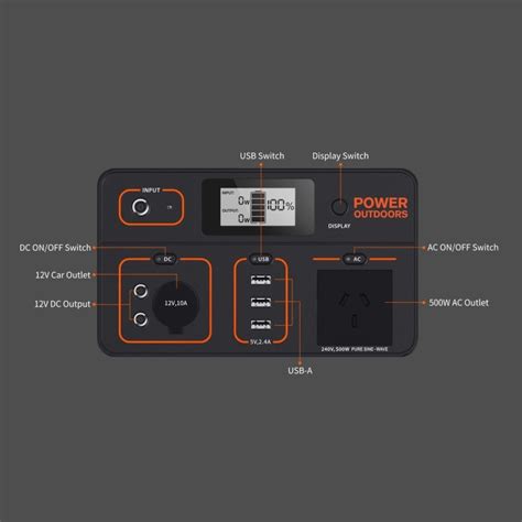 Jackery Explorer 500Wh Portable Power Station Ink Depot