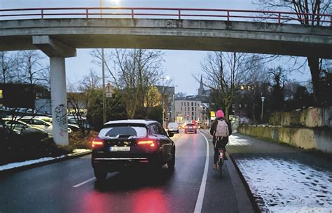 Rheydter Stra E Gefahrenstelle F R Den Radverkehr Soll Aufgel St