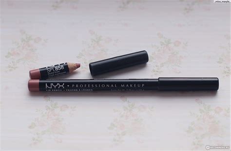 Карандаш для губ NYX Professional Makeup Slim lip pencil - «Карандаш ...