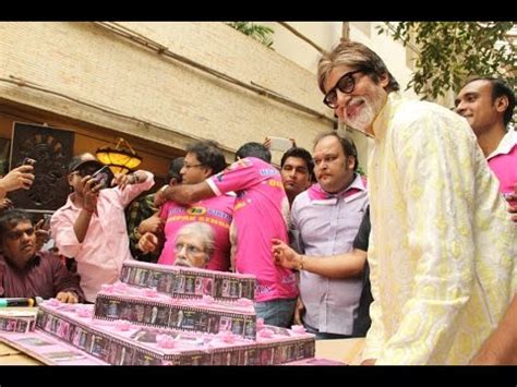 Amitabh Bachchan S Th Birthday Celebration Uncut Youtube