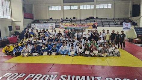 Medan Sabet Juara Umum Cabor Judo Popprovsu Arief Bangga