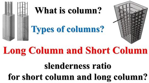 Types Of Columns Long Column Short Column What Is Column