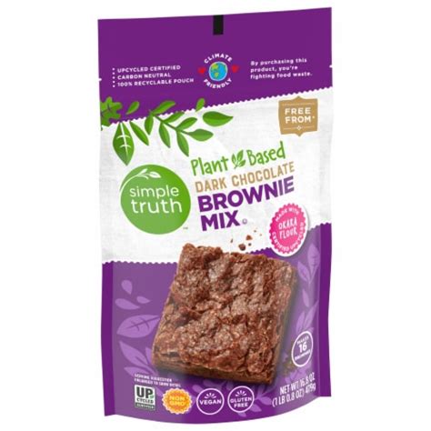 Simple Truth™ Plant Based Dark Chocolate Brownie Mix 16 8 Oz King Soopers