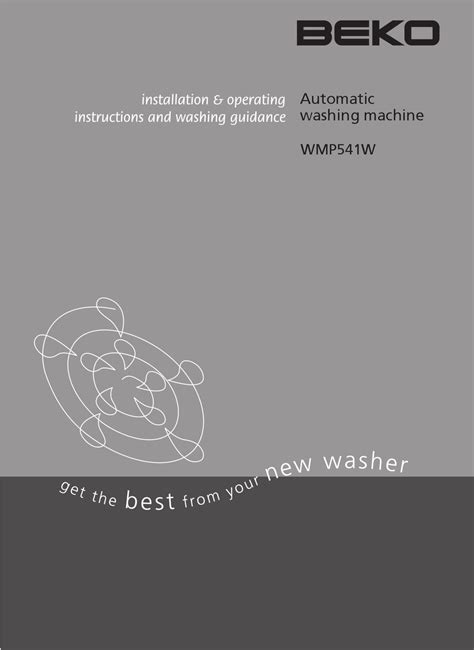 BEKO WMP541W USER MANUAL Pdf Download | ManualsLib