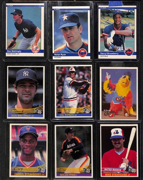 Lot Detail Donruss Fleer Baseball Complete Baseball Card Sets