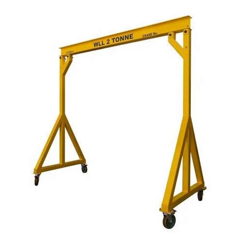 Single Girder 2 Ton Portable Gantry Crane At Best Price In Faridabad