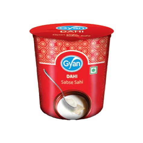 plain dahi cup gms gms gyan dairy