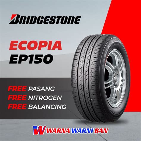 Promo Ban Mobil Bridgestone Ecopia EP150 185 70 R14 14 Cicil 0 3x