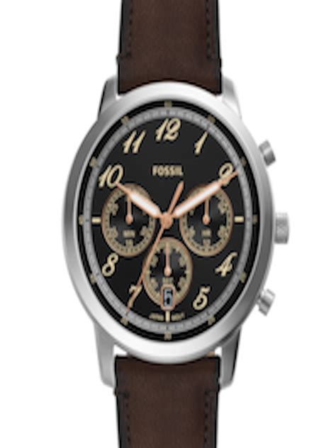 Buy Fossil Men Leather Straps Analogue Watch FS6024 Watches For Men