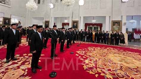 Daftar Nama Utusan Khusus Kepala Badan Dan Penasihat Presiden Yang