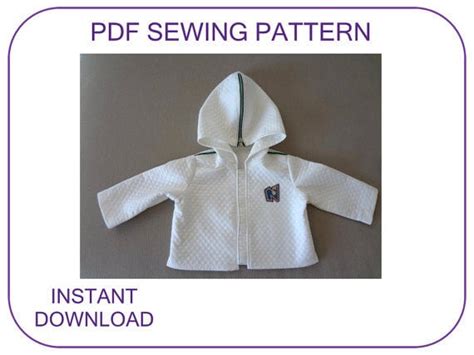 Baby jacket pattern PDF sewing pattern Baby Jacket hoodie | Etsy