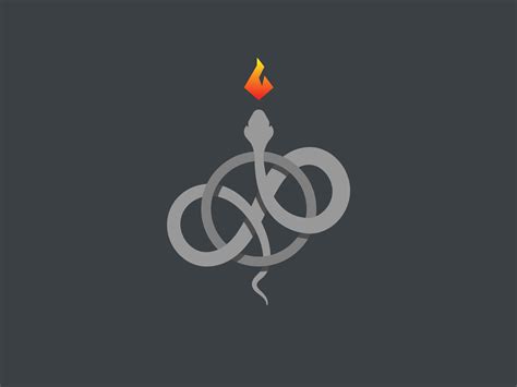 Fire Snake Logo and Tattoo by DAINOGO on Dribbble