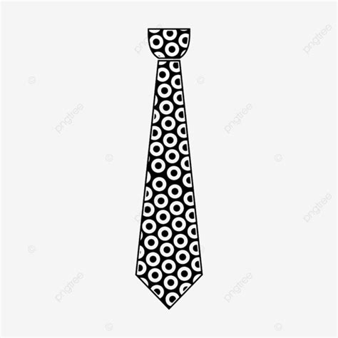 Tie Silhouette Vector Png Tie Icon Simple Vector Isolated